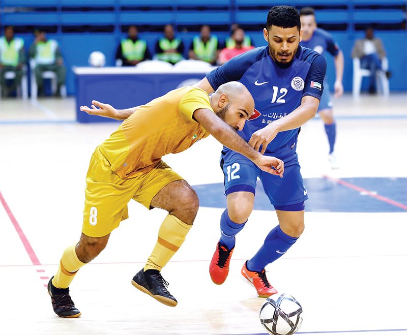 النصر والظفرة.. المشهد الأخير  لموسم الصالات الليلة