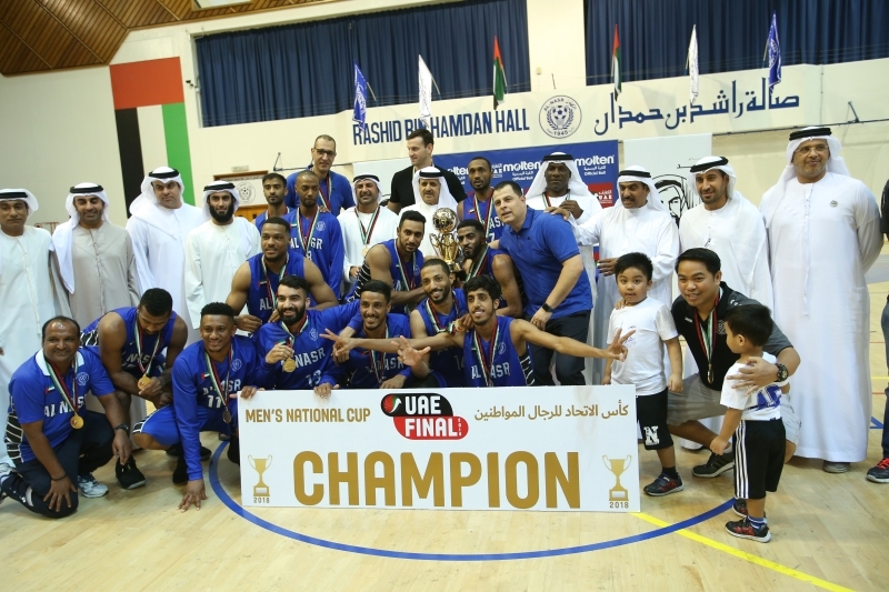 "تتويج النصر بلقب كأس الإتحاد لكرة السلة تصوير ناصر بابو"