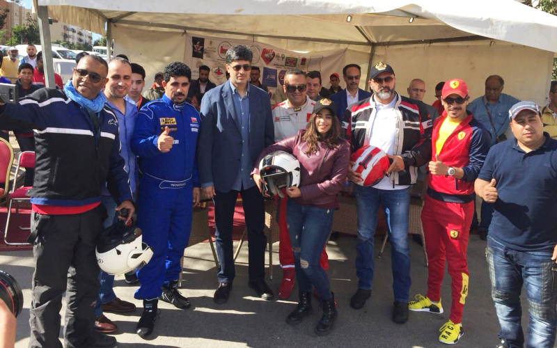 مروان المعلا يشهد مهرجان دريفت سلا الجديدة في المغرب