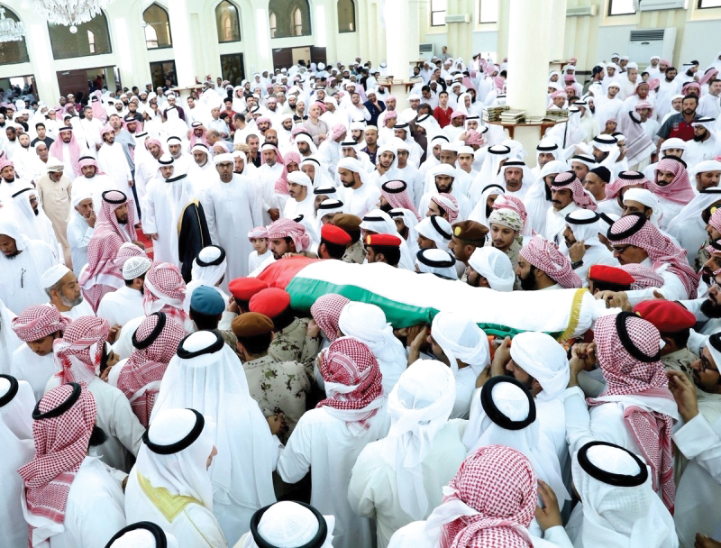 الإمارات تودّع شهيدها الرقيب سعيد الهاجري