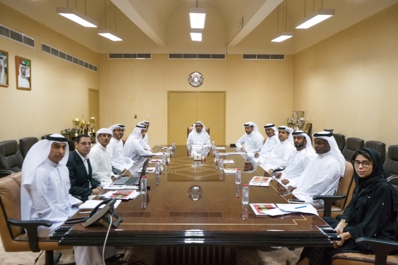"محمد المري يترأس اجتماع مجلس إدارة الألعاب الرياضية"