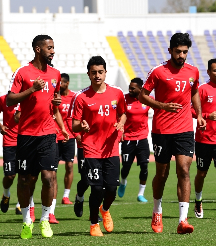 "جانب من تدريبات العين استعداداً للموسم الجديد | البيان"