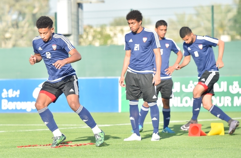 "من تدريبات سابقة لمنتخب الشباب | البيان"
