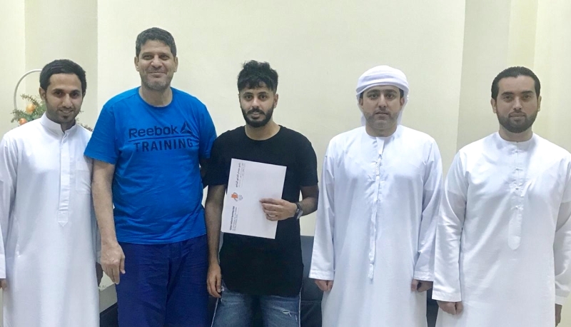 "حسن عبد عبد الرحمن يتوسط الظاهري والمطروشي وعلوان | البيان"