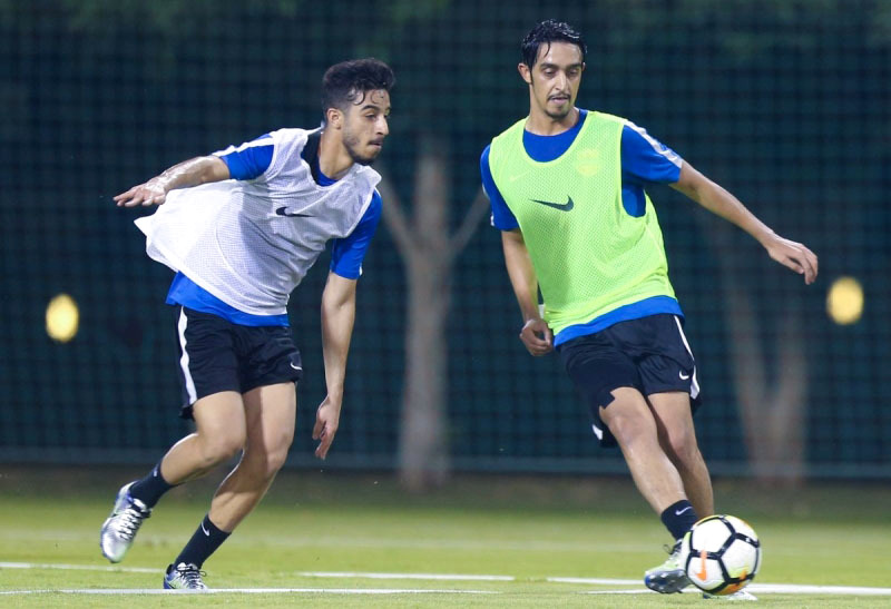 "من تدريبات شباب الأهلي دبي في ند الشبا | البيان"