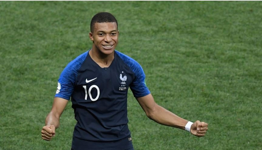 مبابي أفضل لاعب صاعد في مونديال روسيا