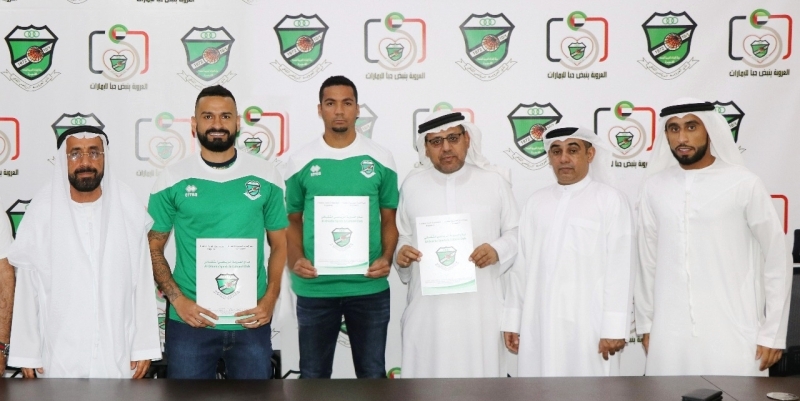 "الثنائي البرازيلي يتوسط إدارة نادي العروبة ــ البيان"
