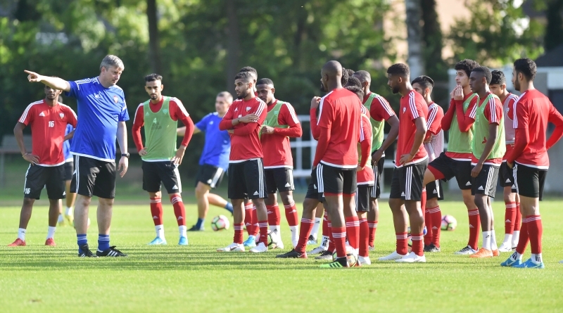 "جانب من تدريبات سابقة للمنتخب الأولمبي | البيان"