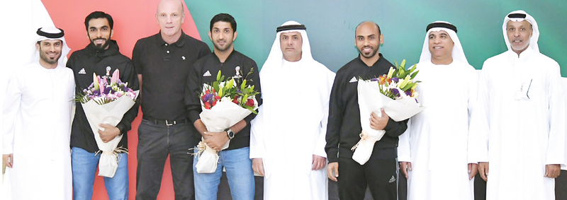 "الطاقم الإماراتي المونديالي | أرشيفية"