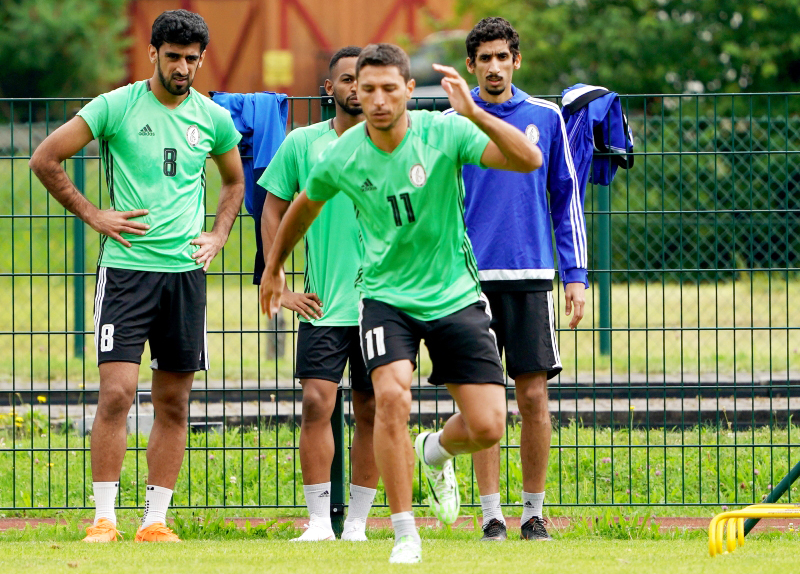 "من معسكر الوحدة في النمسا ـــ من المصدر"