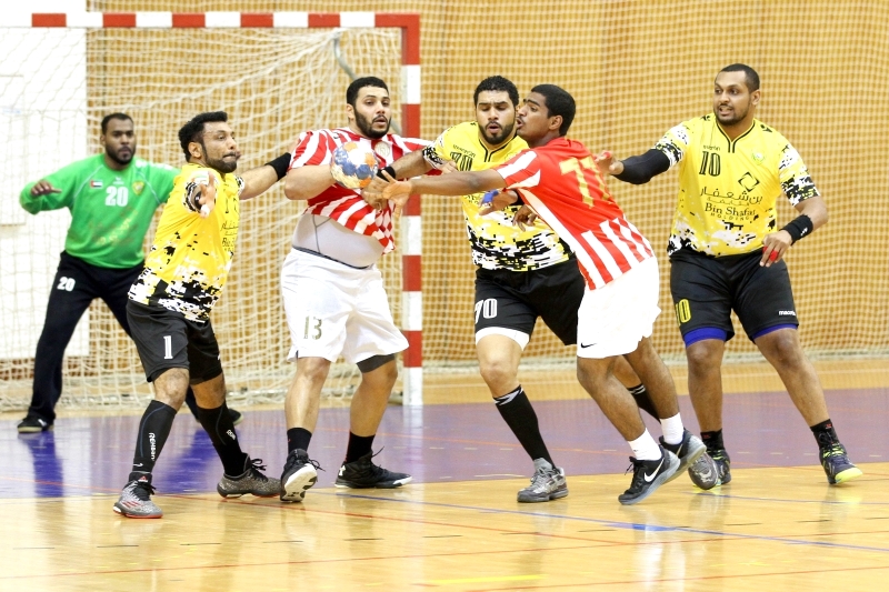 "جانب من مباريات كرة اليد\t ـــ البيان"