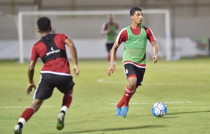 "جانب من تدريبات منتخب الشباب في تجمعه الداخلي في دبي | من المصدر"