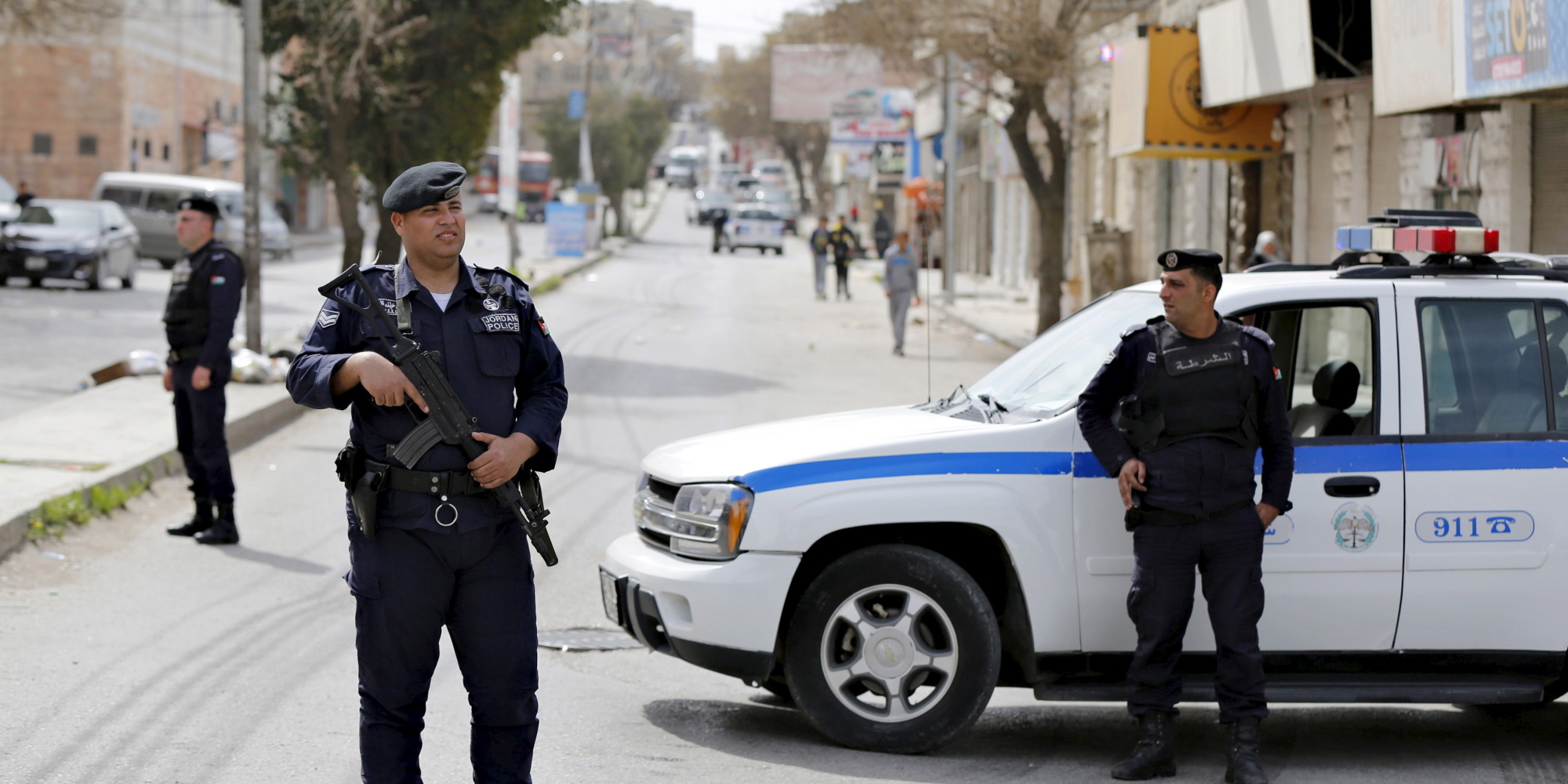 اعتقال مفتعل حادثة الدهس أمام سيارة سعودية في الأردن