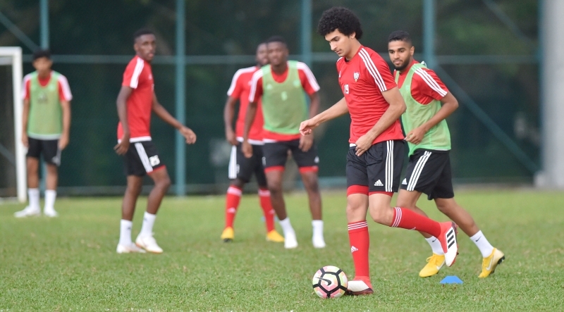 "تدريبات قوية للأولمبي خلال الأيام الماضية ـــ البيان"