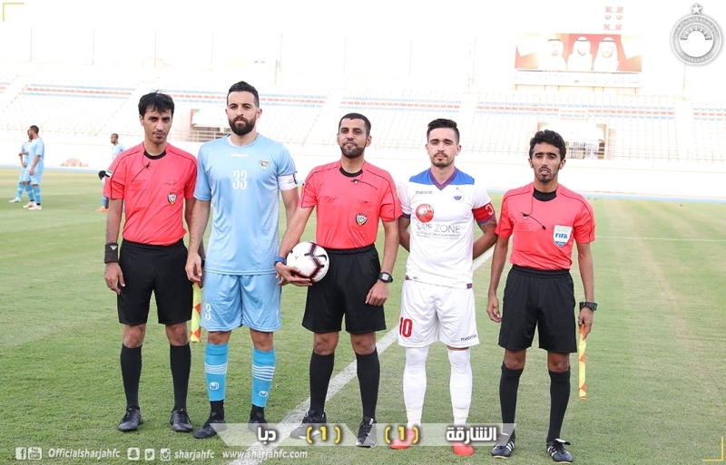 "طاقم تحكيم السوبر خلال تجربة الشارقة ودبا الفجيرة | البيان"