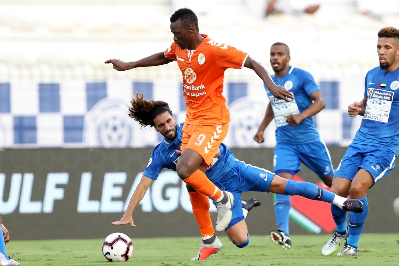"من لقاء النصر وعجمان في انطلاقة دوري الخليج العربي | تصوير - سالم خميس"