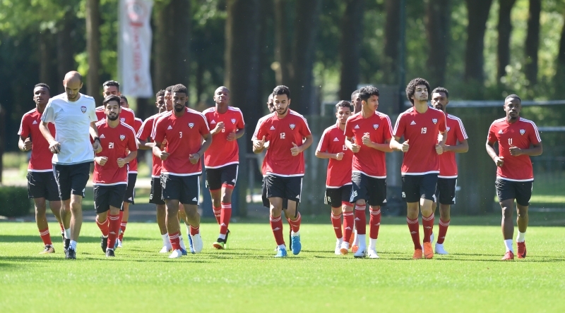 "من تدريبات المنتخب الأخيرة | البيان"