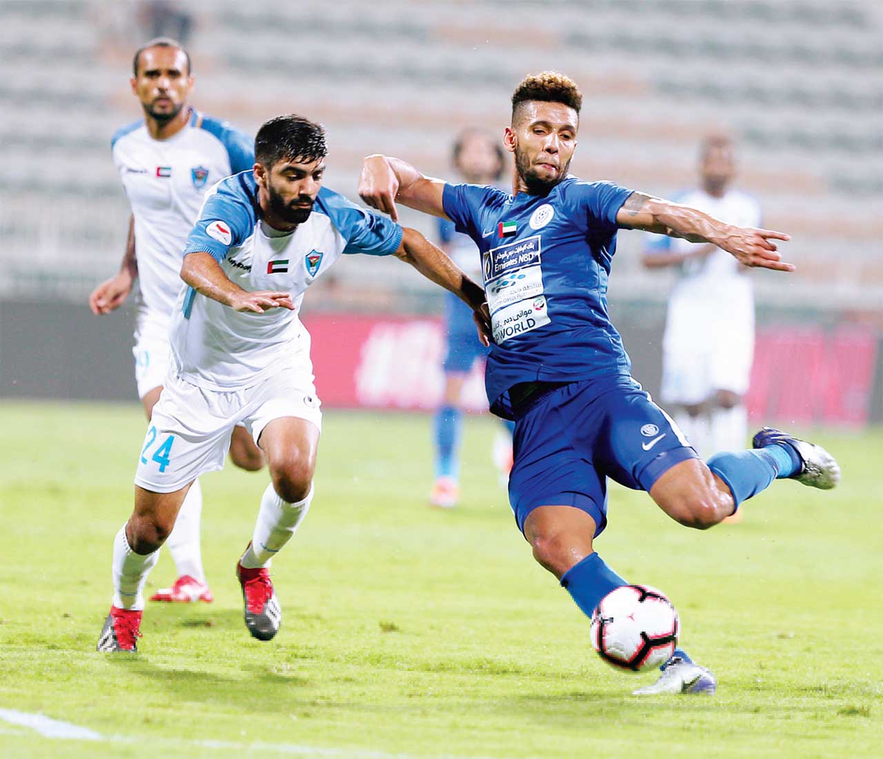 "النصر يحقق أول 3 نقاط في الدوري هذا الموسم | تصوير : ناصر بابو"