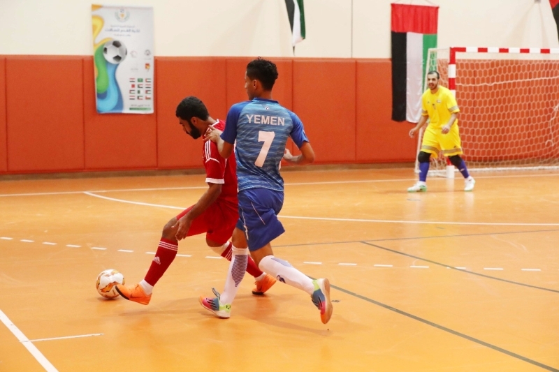 "من لقاء منتخبنا أمام اليمن في بطولة الصالات | البيان"