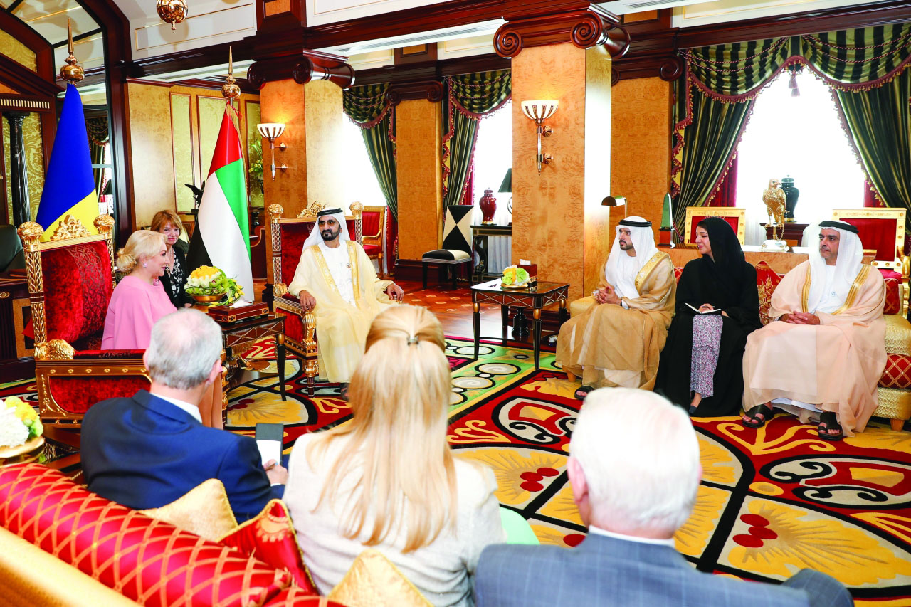 محمد بن راشد:  العلاقات بين الإمارات ورومانيا عميقة