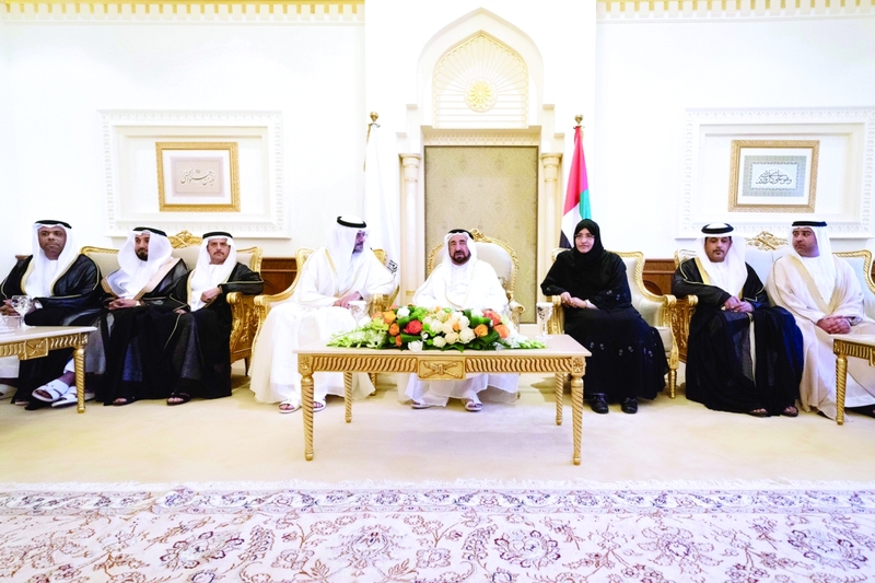 سلطان القاسمي: المجلس الاستشاري يدعم جهود الحكومة في الرقي بالمجتمع