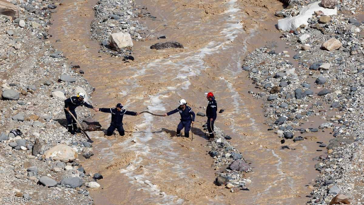 جنسيات ضحايا حادثة السيول في الأردن