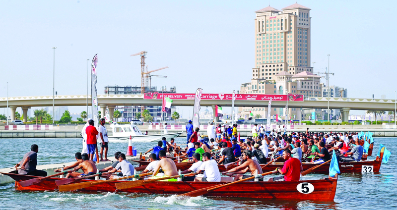"Ⅶ من سباقات التجديف في دبي | البيان"