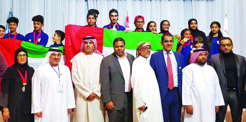 "جانب من تتويج أبطال وبطلات الإمارات | البيان"