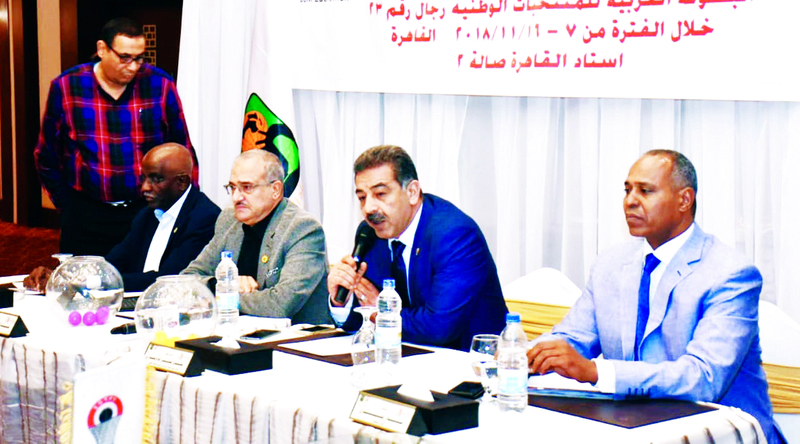 "خلال اجتماع سحب قرعة البطولة العربية | من المصدر"