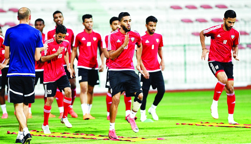 "تدريبات جادة للمنتخب الأولمبي استعداداً للدورة الودية الدولية | البيان"