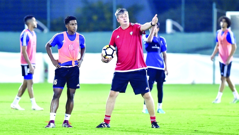 "«الأولمبي» يستعد لانطلاقة البطولة الدولية الودية | تصوير: ضيف الربيعي"