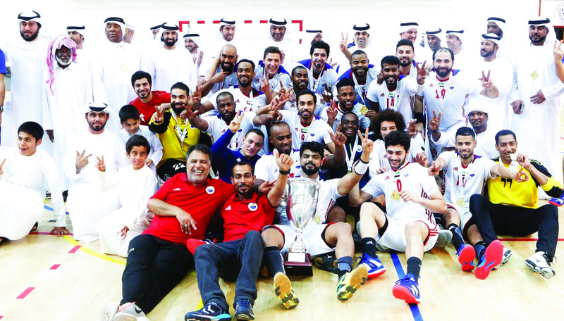 "تتويج الشارقة بكأس الإمارات لرجال اليد | تصوير : عماد علاء الدين"