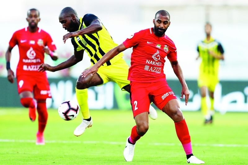 "شباب الأهلي يواجه اتحاد كلباء - البيان"