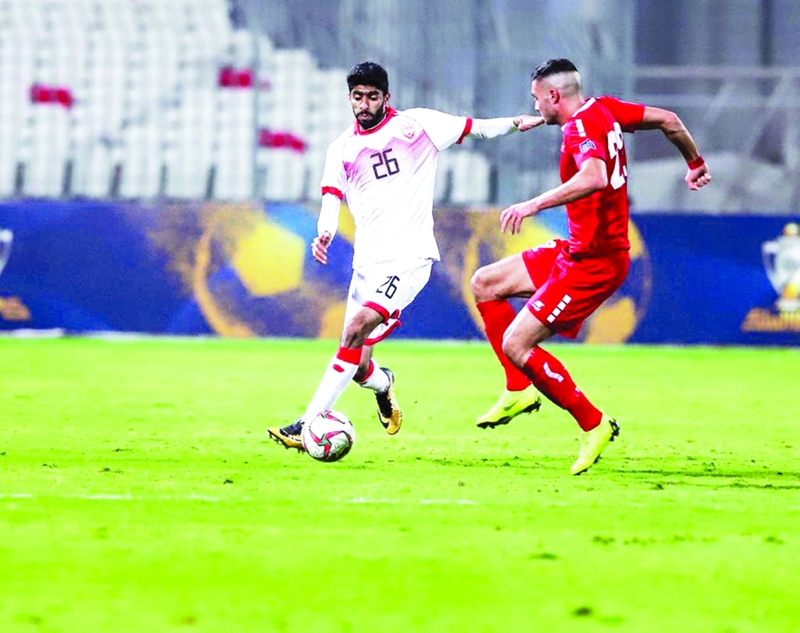 "من المباراة الودية بين البحرين ولبنان | البيان"