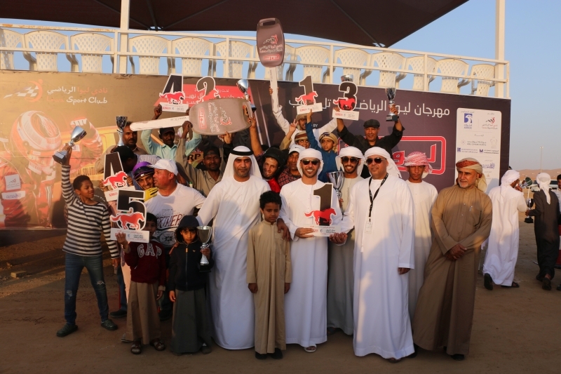 «برج الريف» بطل التحدي في خيول مهرجان ليوا