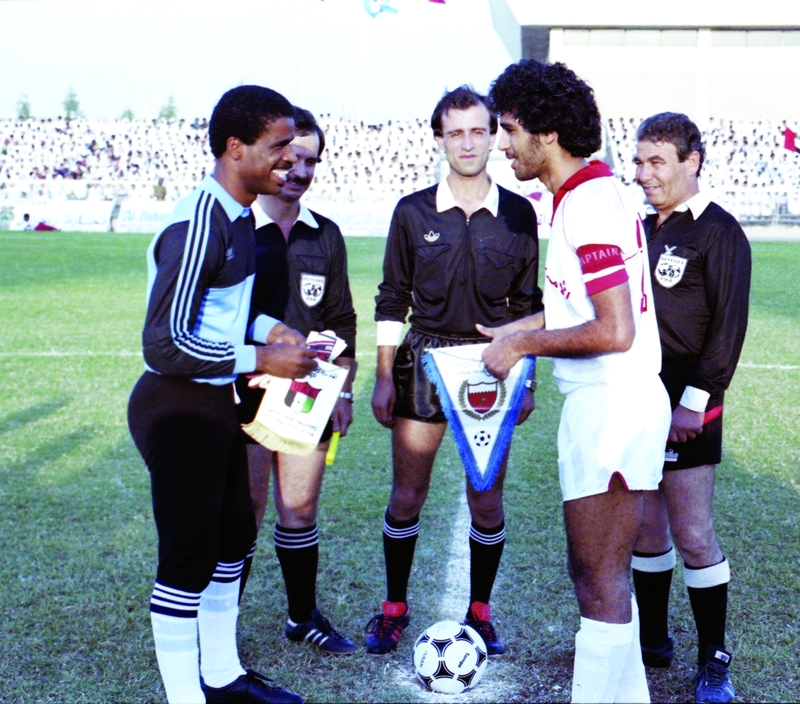 "قبل انطلاق مباراة منتخب الإمارات ومنتخب البحرين | أرشيفية"