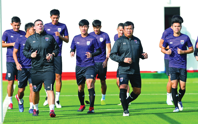 "من تدريب منتخب تايلاند الأخير | البيان"