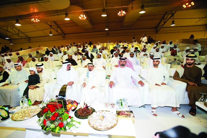 "حميد بن راشد النعيمي يشهد فعاليات البطولة بحضور عمار وأحمد وراشد بن حميد | تصوير: يونس يونس"