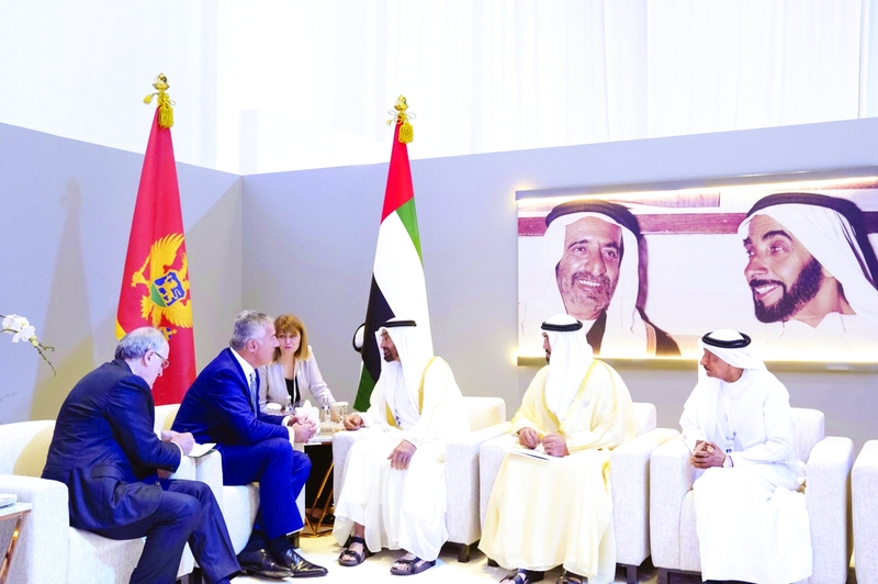 محمد بن زايد يبحث تعزيز العلاقات مع قادة الدول المشاركين في «أسبوع الاستدامة»