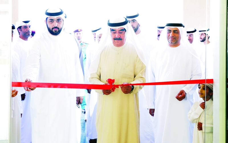 "سعود المعلا يقص شريط الافتتاح بحضور راشد بن سعود | وام"
