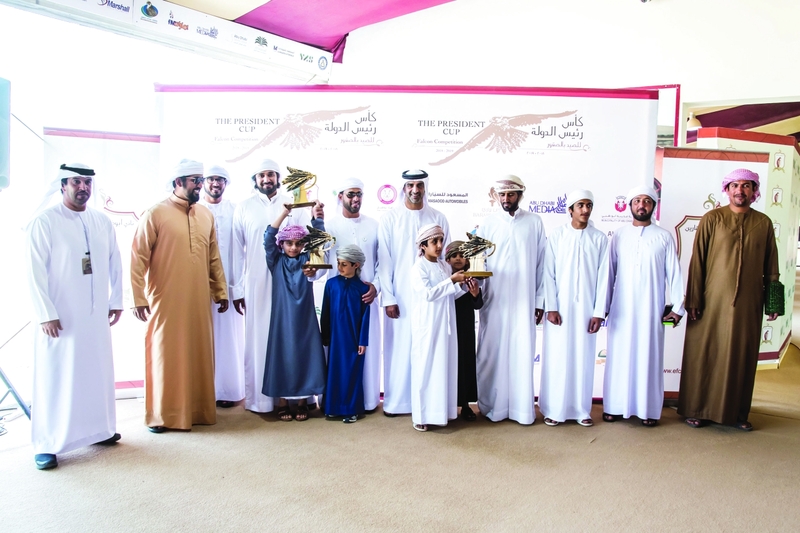 "جانب من تتويج الفائزين | البيان"