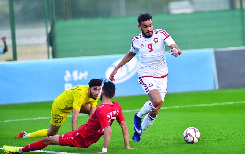 "من مباراة منتخبنا وسوريا | البيان"