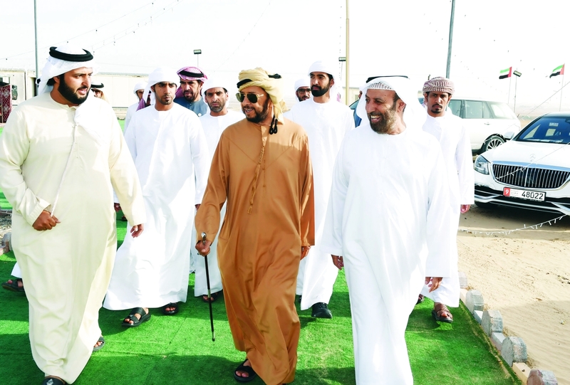 "سلطان بن زايد يتفقد فعاليات المهرجان | من المصدر"