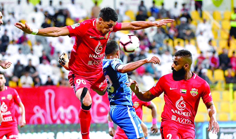 "من لقاء شباب الأهلي والنصر في كأس رئيس الدولة | البيان"