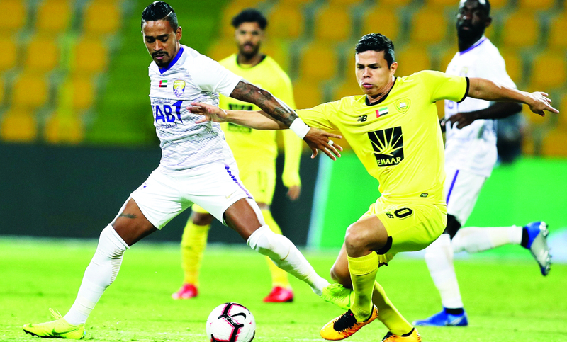 "كايو بقميص العين في دوري المحترفين | البيان"