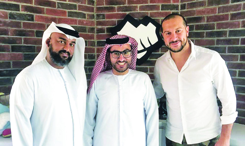"سعيد الطاهر وعبد الرحمن الخاجة مع كريم هاشاني | البيان"