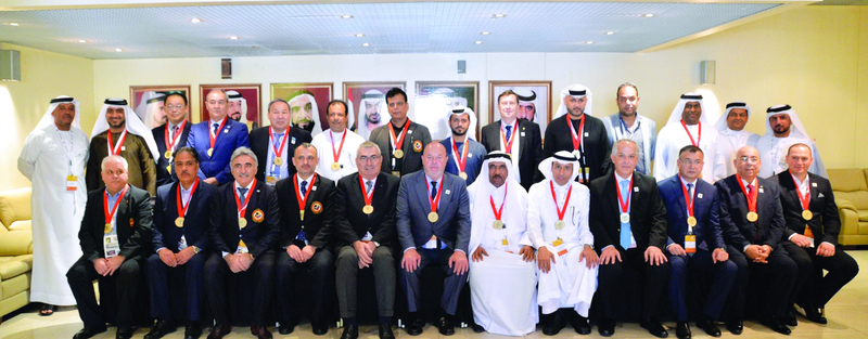 التسامح شعار «بريميرليغ» دبي للكاراتيه