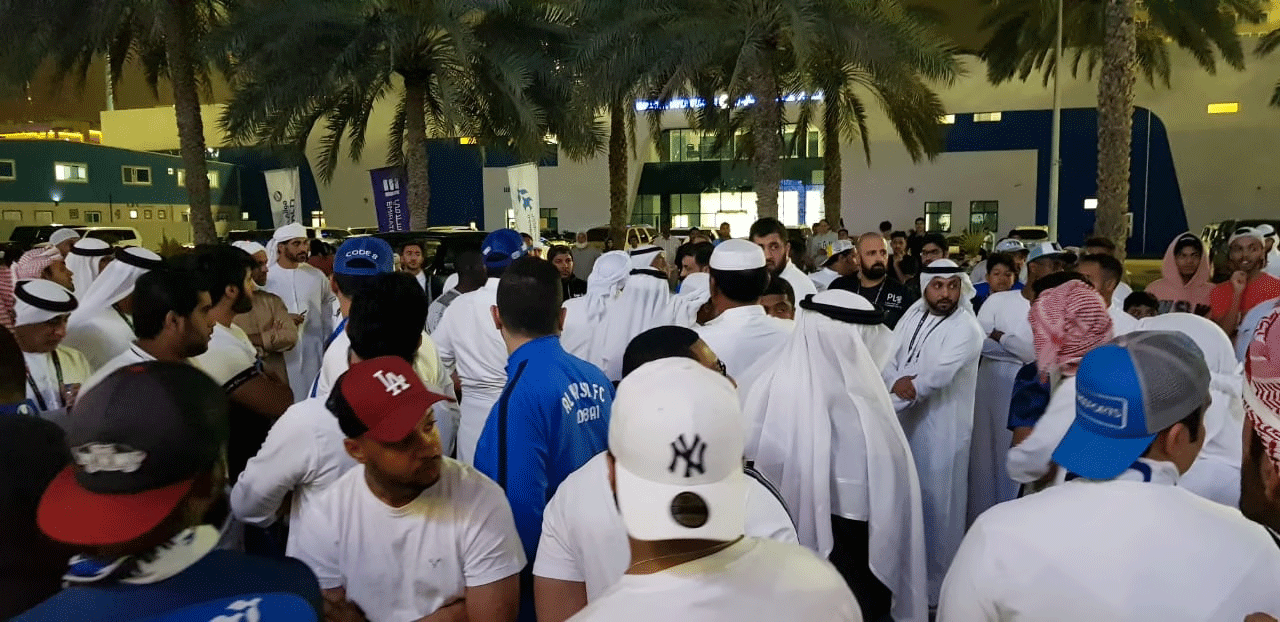 "جمهور النصر يعبر عن غضبه عقب تعثر العميد بالتعادل على أرضه بهدف لمثله مع اتحاد كلباء"