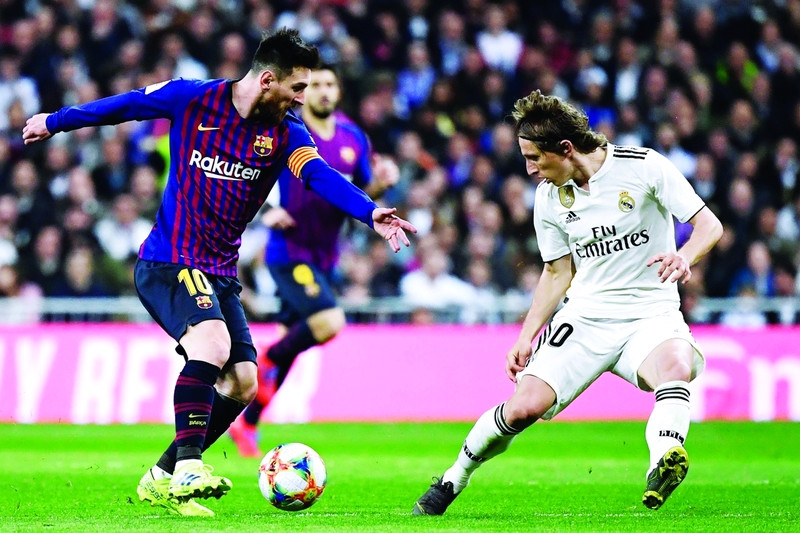 "برشلونة تغلّب على الريال في الكأس بثلاثية نظيفة | ا ف ب"