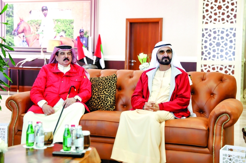 "محمد بن راشد وحمد بن عيسى | وام"